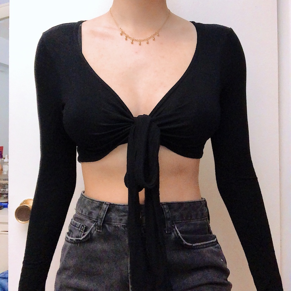 Nasty Gal Wrap Shirt